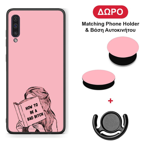 Bad Bitch - Samsung Galaxy A50 / A30s θήκη + Δώρο Phone Holder & Βάση Αυτοκινήτου