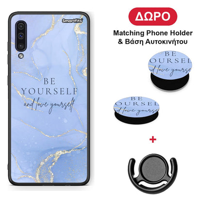 Be Yourself - Samsung Galaxy A50 / A30s θήκη + Δώρο Phone Holder & Βάση Αυτοκινήτου
