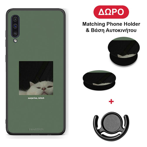Bitch Surprise - Samsung Galaxy A50 / A30s θήκη + Δώρο Phone Holder & Βάση Αυτοκινήτου
