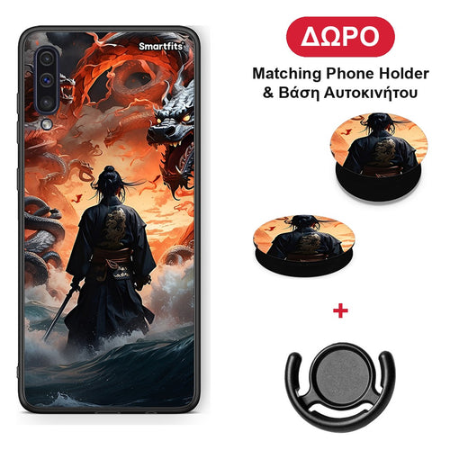 Dragons Fight - Samsung Galaxy A50 / A30s θήκη + Δώρο Phone Holder & Βάση Αυτοκινήτου