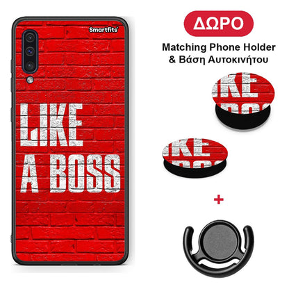 Like A Boss - Samsung Galaxy A50 / A30s θήκη + Δώρο Phone Holder & Βάση Αυτοκινήτου