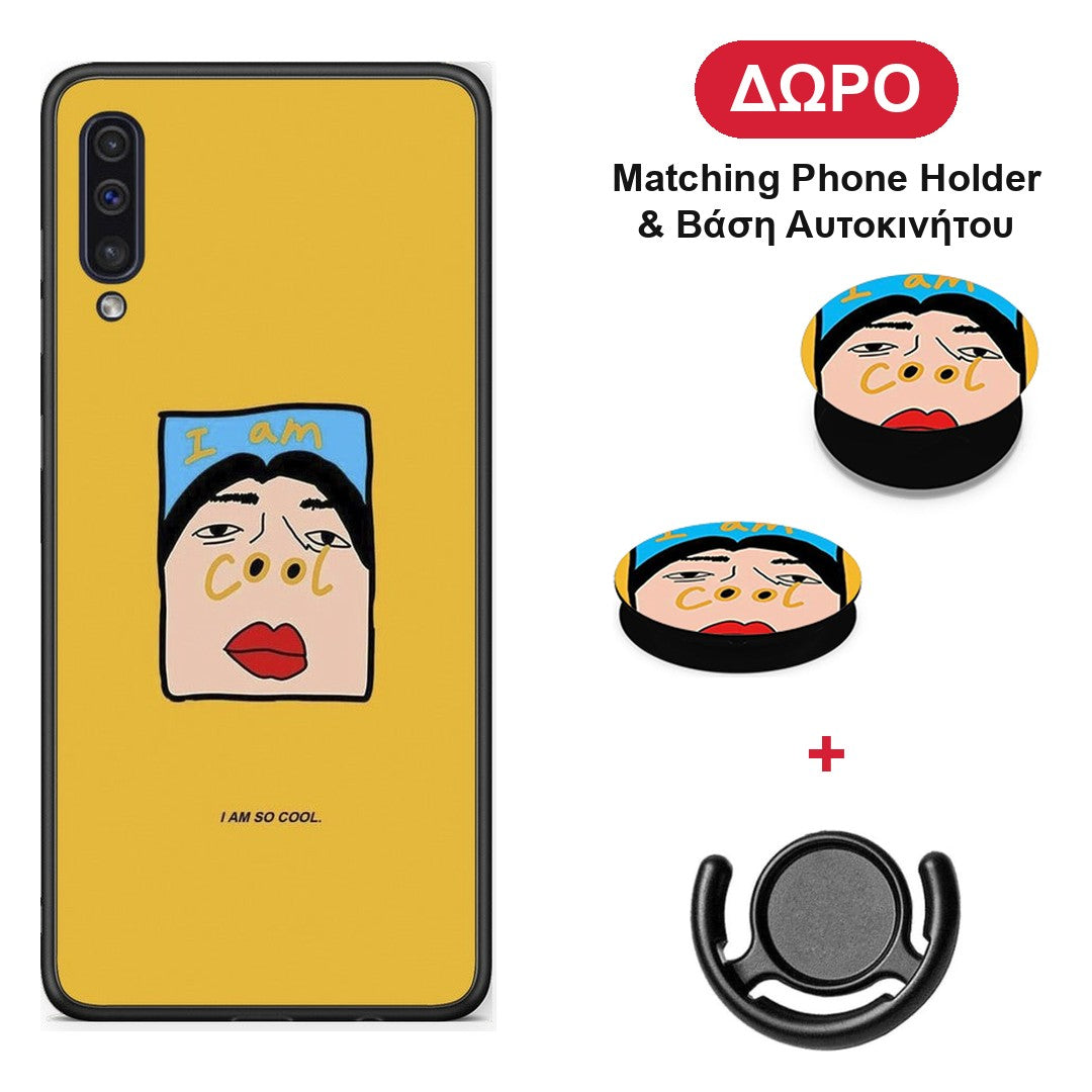 So Cool - Samsung Galaxy A50 / A30s θήκη + Δώρο Phone Holder & Βάση Αυτοκινήτου