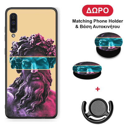 Zeus Art - Samsung Galaxy A50 / A30s θήκη + Δώρο Phone Holder & Βάση Αυτοκινήτου