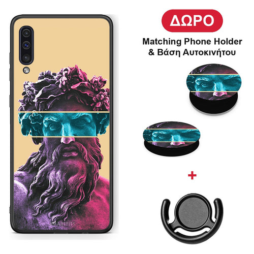Zeus Art - Samsung Galaxy A50 / A30s θήκη + Δώρο Phone Holder & Βάση Αυτοκινήτου