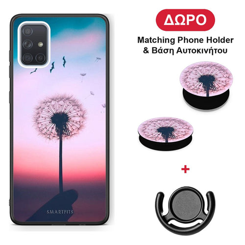 Boho Wish - Samsung Galaxy A51 θήκη + Δώρο Phone Holder & Βάση Αυτοκινήτου