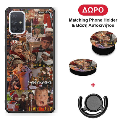 Xmas Wishes - Samsung Galaxy A51 θήκη + Δώρο Phone Holder & Βάση Αυτοκινήτου