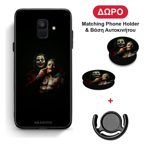 Hero Clown - Samsung Galaxy A6 2018 θήκη + Δώρο Phone Holder & Βάση Αυτοκινήτου