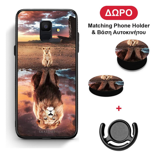 Sunset Dreams - Samsung Galaxy A6 2018 θήκη + Δώρο Phone Holder & Βάση Αυτοκινήτου