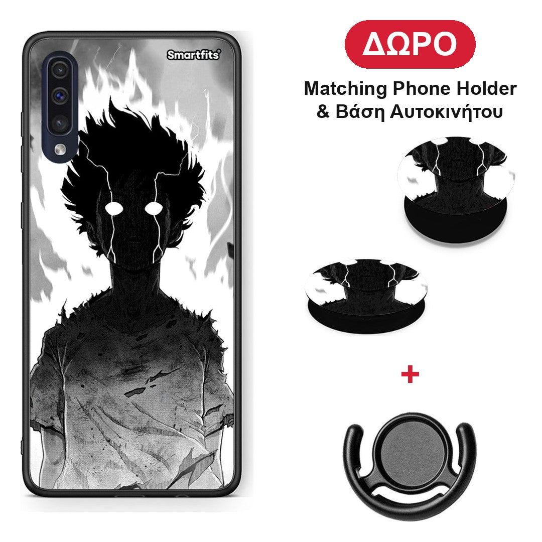 Anime Boy - Samsung Galaxy A70 θήκη + Δώρο Phone Holder & Βάση Αυτοκινήτου