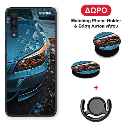 Bmw E60 - Samsung Galaxy A70 θήκη + Δώρο Phone Holder & Βάση Αυτοκινήτου