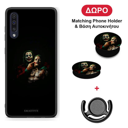Hero Clown - Samsung Galaxy A70 θήκη + Δώρο Phone Holder & Βάση Αυτοκινήτου
