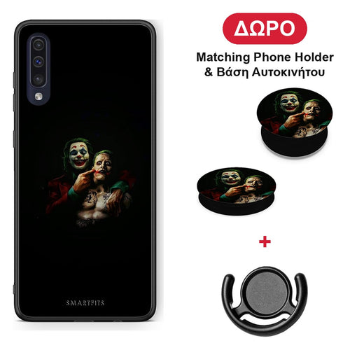 Hero Clown - Samsung Galaxy A70 θήκη + Δώρο Phone Holder & Βάση Αυτοκινήτου