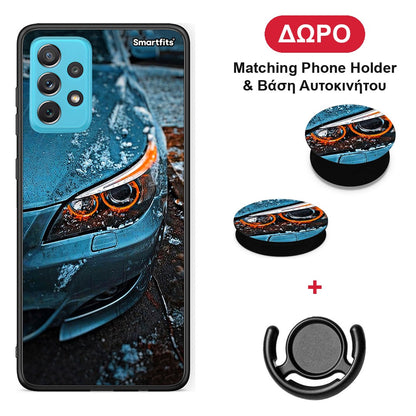 Bmw E60 - Samsung Galaxy A72 θήκη + Δώρο Phone Holder & Βάση Αυτοκινήτου