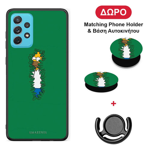 Bush Man - Samsung Galaxy A72 θήκη + Δώρο Phone Holder & Βάση Αυτοκινήτου