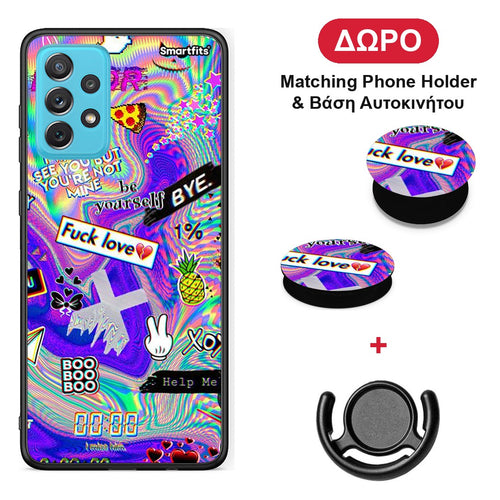 Game Over - Samsung Galaxy A72 θήκη + Δώρο Phone Holder & Βάση Αυτοκινήτου