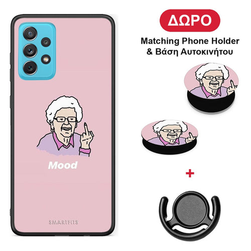 PopArt Mood - Samsung Galaxy A72 θήκη + Δώρο Phone Holder & Βάση Αυτοκινήτου