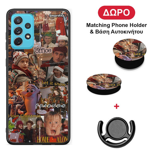 Xmas Wishes - Samsung Galaxy A72 θήκη + Δώρο Phone Holder & Βάση Αυτοκινήτου