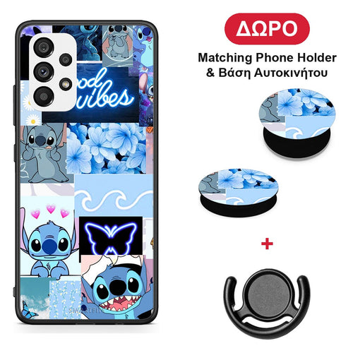 Collage Good Vibes - Samsung Galaxy A73 5G θήκη + Δώρο Phone Holder & Βάση Αυτοκινήτου