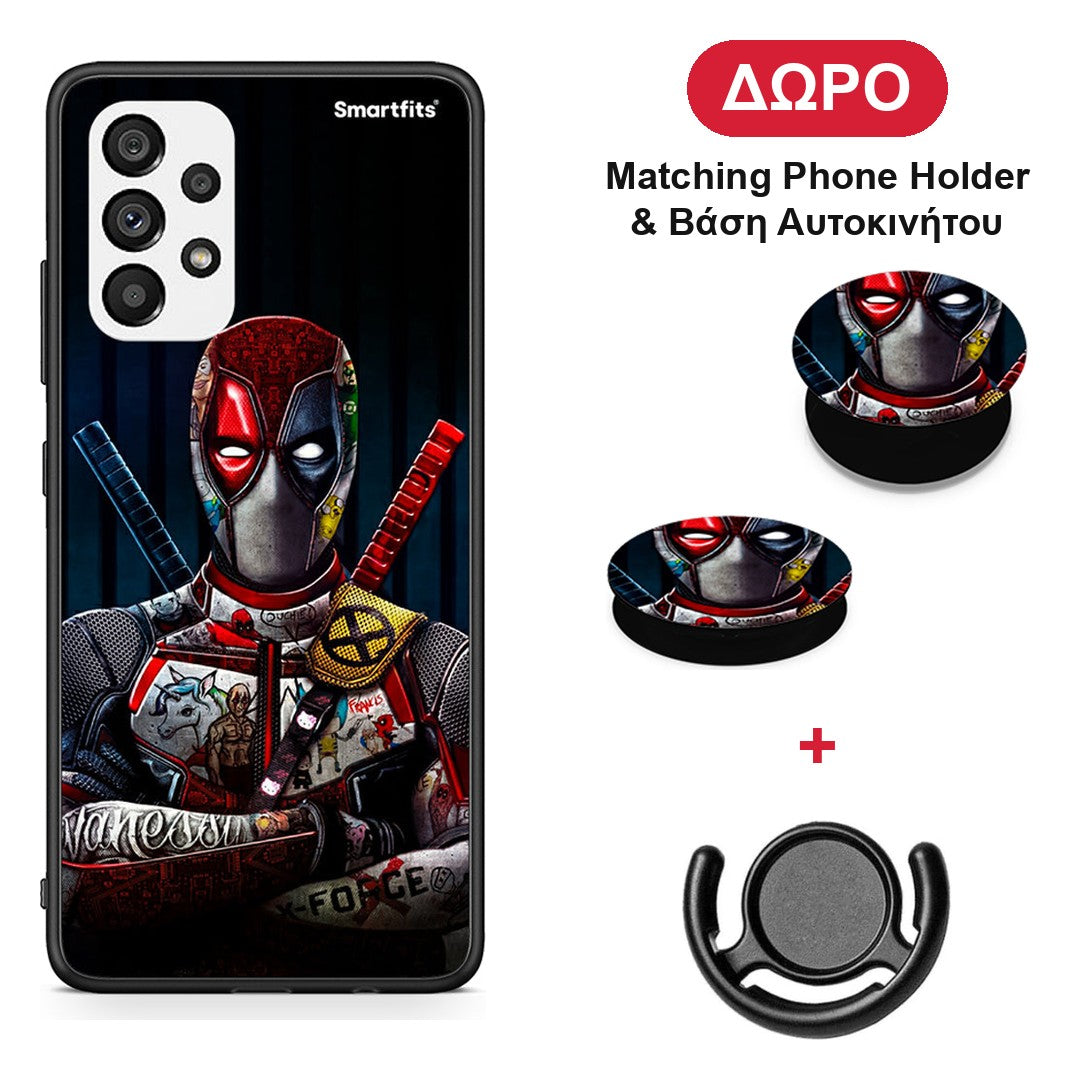 Funny Guy - Samsung Galaxy A73 5G θήκη + Δώρο Phone Holder & Βάση Αυτοκινήτου