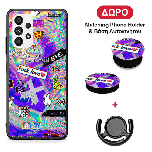Game Over - Samsung Galaxy A73 5G θήκη + Δώρο Phone Holder & Βάση Αυτοκινήτου