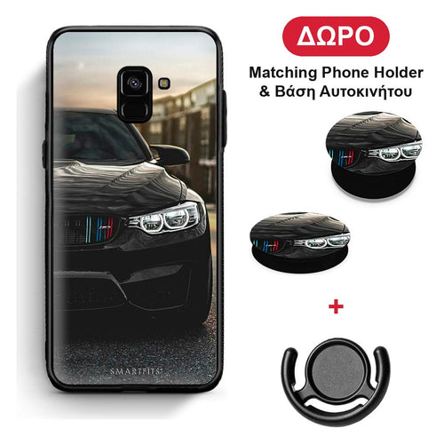 Racing M3 - Samsung Galaxy A8 θήκη + Δώρο Phone Holder & Βάση Αυτοκινήτου