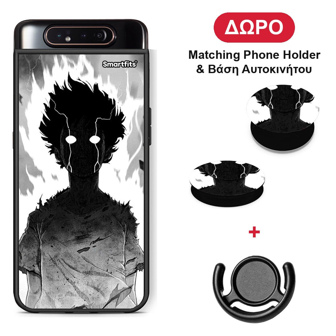 Anime Boy - Samsung Galaxy A80 θήκη + Δώρο Phone Holder & Βάση Αυτοκινήτου