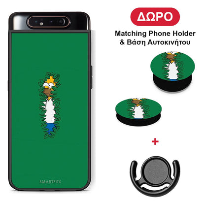 Bush Man - Samsung Galaxy A80 θήκη + Δώρο Phone Holder & Βάση Αυτοκινήτου