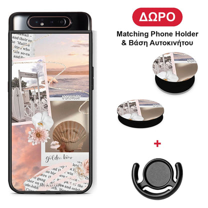 Golden Hour - Samsung Galaxy A80 θήκη + Δώρο Phone Holder & Βάση Αυτοκινήτου