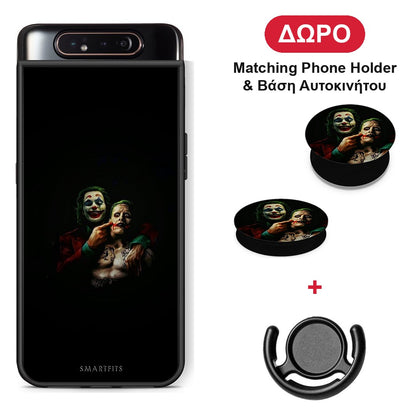 Hero Clown - Samsung Galaxy A80 θήκη + Δώρο Phone Holder & Βάση Αυτοκινήτου