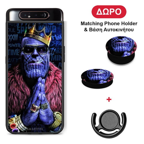 PopArt Thanos - Samsung Galaxy A80 θήκη + Δώρο Phone Holder & Βάση Αυτοκινήτου