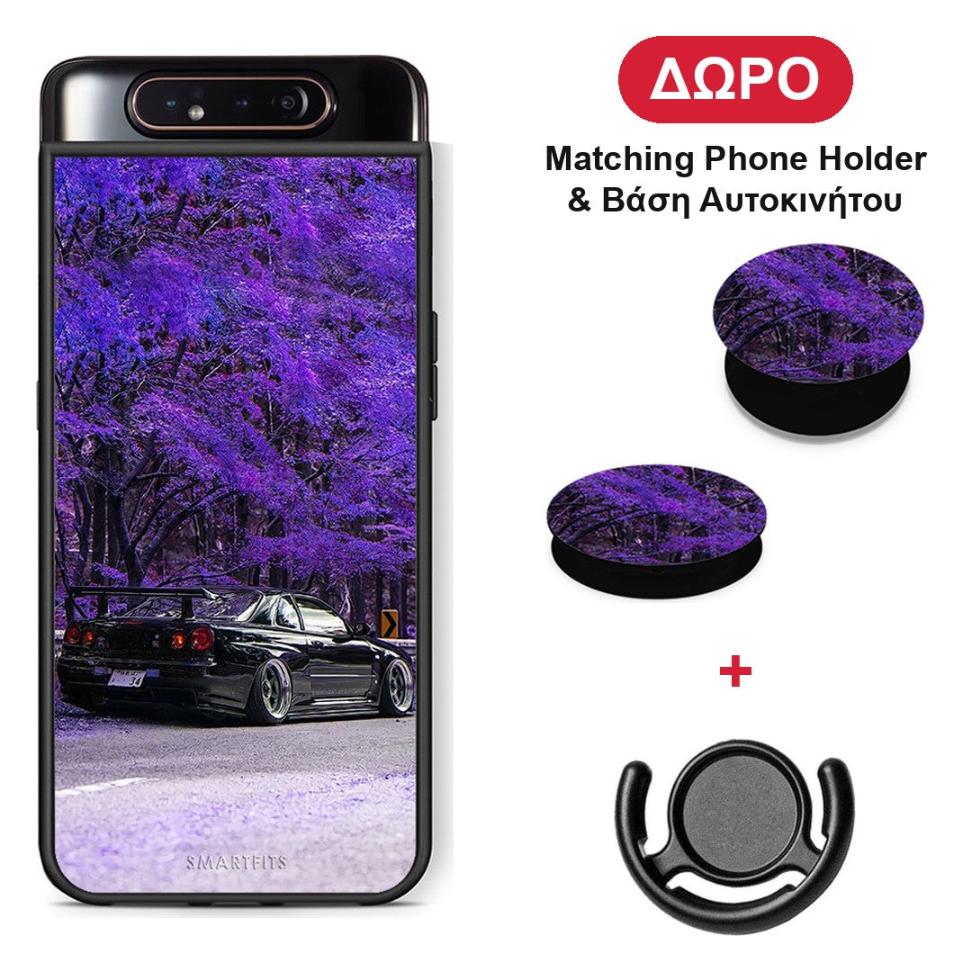 Super Car - Samsung Galaxy A80 θήκη + Δώρο Phone Holder & Βάση Αυτοκινήτου