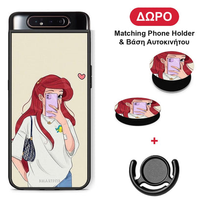 Walking Mermaid - Samsung Galaxy A80 θήκη + Δώρο Phone Holder & Βάση Αυτοκινήτου