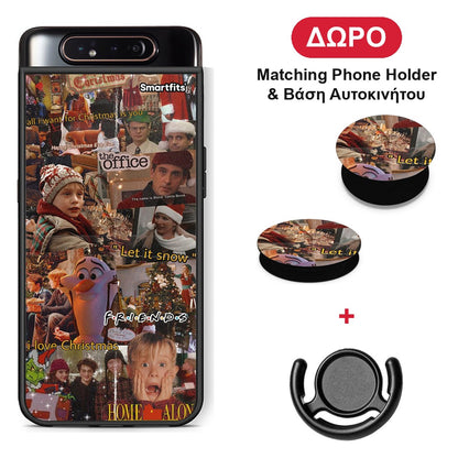 Xmas Wishes - Samsung Galaxy A80 θήκη + Δώρο Phone Holder & Βάση Αυτοκινήτου