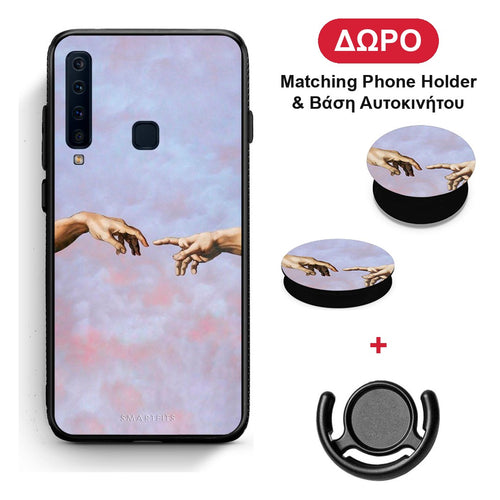 Adam Hand - Samsung Galaxy A9 θήκη + Δώρο Phone Holder & Βάση Αυτοκινήτου