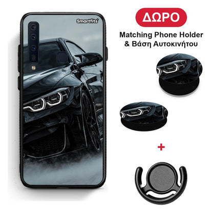 Black BMW - Samsung Galaxy A9 θήκη + Δώρο Phone Holder & Βάση Αυτοκινήτου