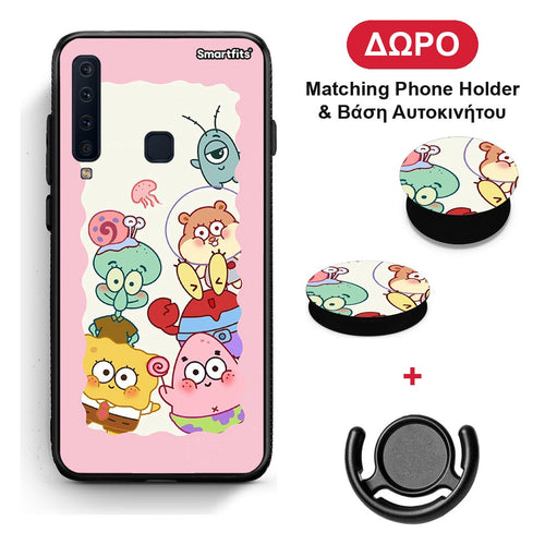 Cute Companion - Samsung Galaxy A9 θήκη + Δώρο Phone Holder & Βάση Αυτοκινήτου