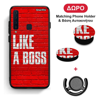 Like A Boss - Samsung Galaxy A9 θήκη + Δώρο Phone Holder & Βάση Αυτοκινήτου