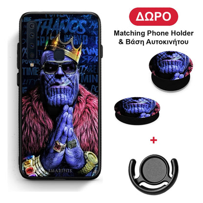 PopArt Thanos - Samsung Galaxy A9 θήκη + Δώρο Phone Holder & Βάση Αυτοκινήτου