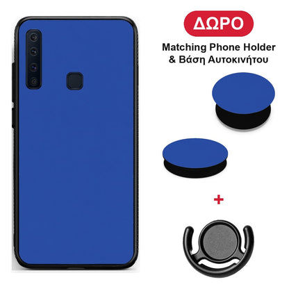 Royal Blue - Samsung Galaxy A9 θήκη + Δώρο Phone Holder & Βάση Αυτοκινήτου