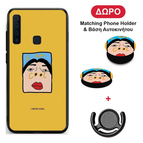 So Cool - Samsung Galaxy A9 θήκη + Δώρο Phone Holder & Βάση Αυτοκινήτου