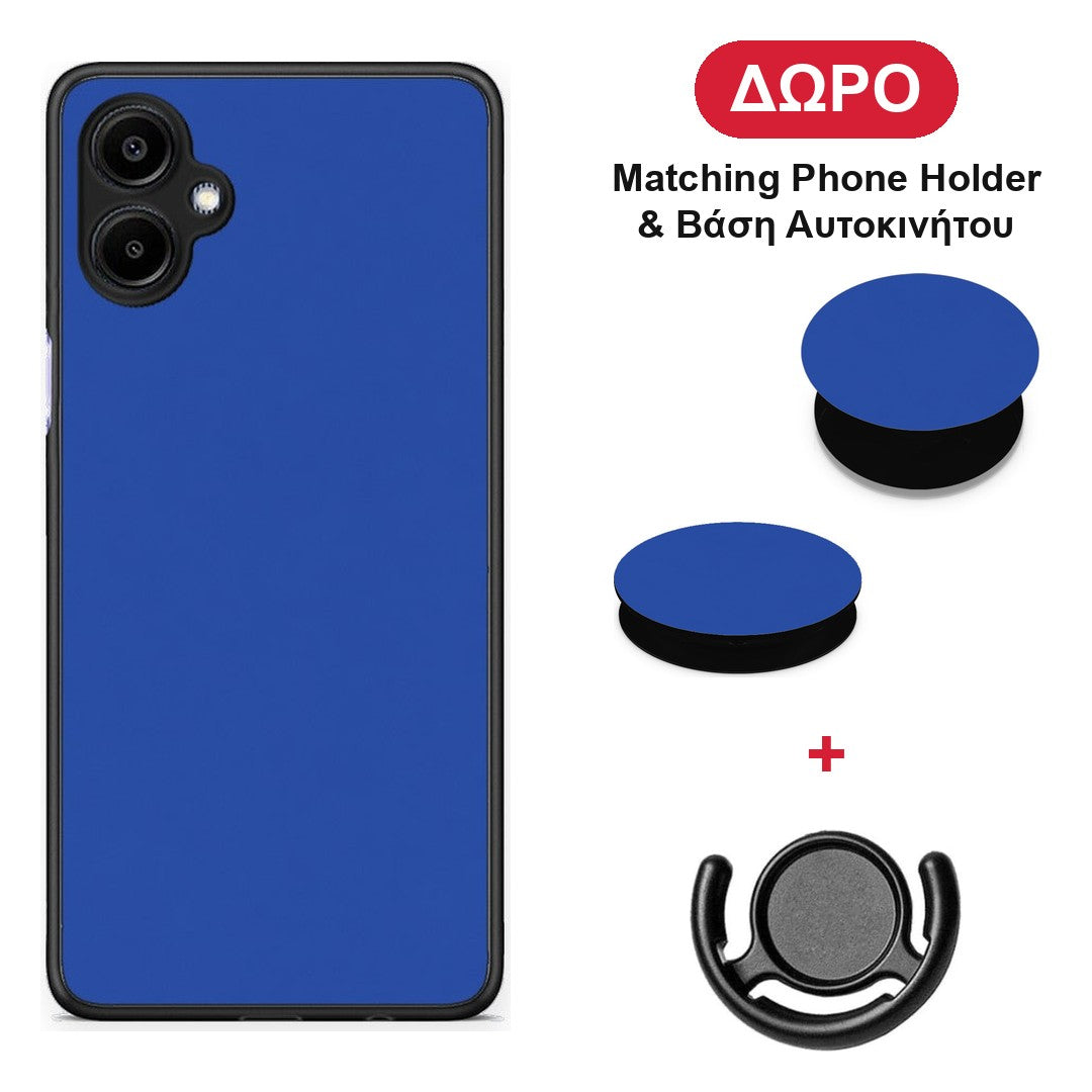 Royal Blue - Samsung Galaxy A06 θήκη + Δώρο Phone Holder & Βάση Αυτοκινήτου