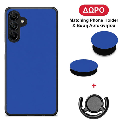 Royal Blue - Samsung Galaxy A15 4G / 5G θήκη + Δώρο Phone Holder & Βάση Αυτοκινήτου