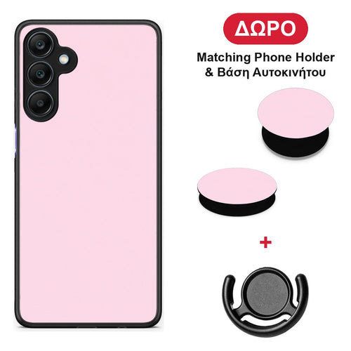 Pale Pink - Samsung Galaxy A25 5G θήκη + Δώρο Phone Holder & Βάση Αυτοκινήτου