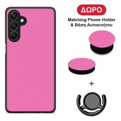 Rose Pink - Samsung Galaxy A25 5G θήκη + Δώρο Phone Holder & Βάση Αυτοκινήτου