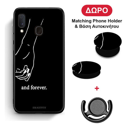 Always & Forever 2 - Samsung Galaxy A30 θήκη + Δώρο Phone Holder & Βάση Αυτοκινήτου