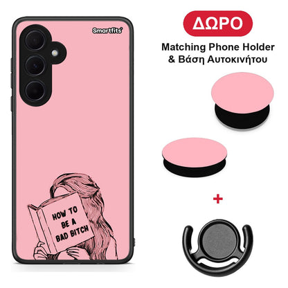 Bad Bitch - Samsung Galaxy A35 θήκη + Δώρο Phone Holder & Βάση Αυτοκινήτου
