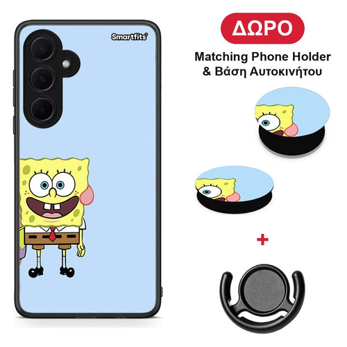 Friends Bob - Samsung Galaxy A35 θήκη + Δώρο Phone Holder & Βάση Αυτοκινήτου