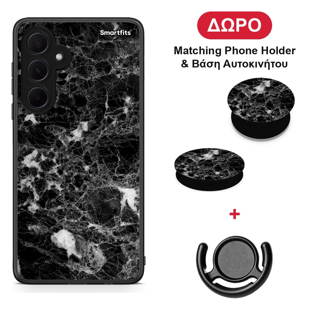 Marble Male - Samsung Galaxy A35 θήκη + Δώρο Phone Holder & Βάση Αυτοκινήτου