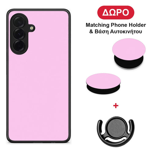 Cotton Candy Pink - Samsung Galaxy A36 θήκη + Δώρο Phone Holder & Βάση Αυτοκινήτου
