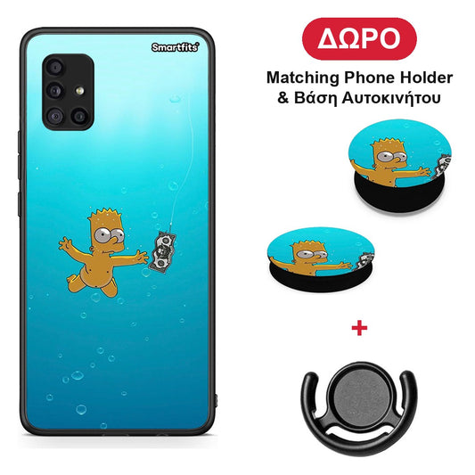 Chasing Money - Samsung Galaxy A51 5G θήκη + Δώρο Phone Holder & Βάση Αυτοκινήτου